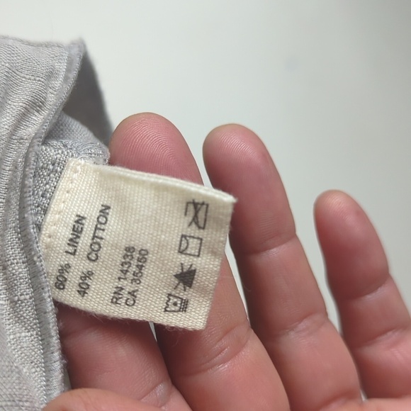 Minimalistic Linen Blend Zen Zip-up Shacket Jacket - Picture 7 of 10